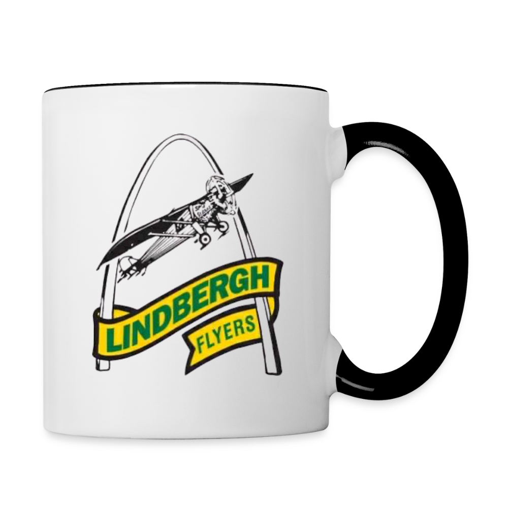 Lindbergh Flyers Coffee Mug - white/black