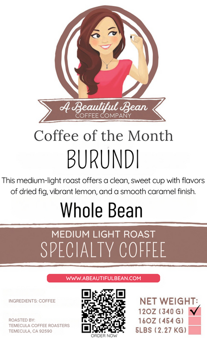 Coffee of the month