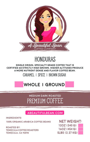 Honduras organic specialty coffee