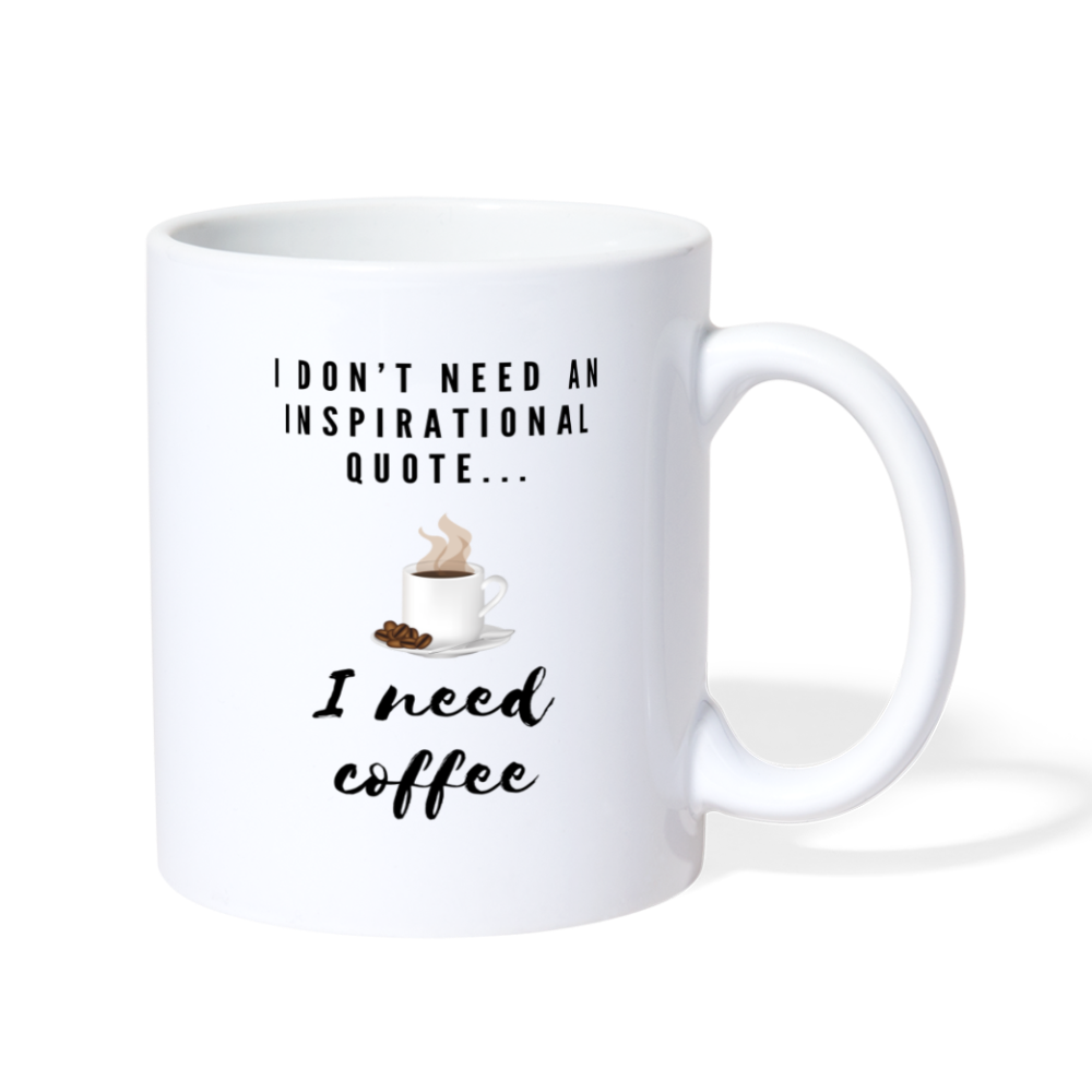 Coffee  Mug - white