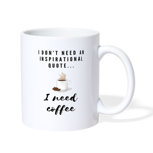 Coffee  Mug - white