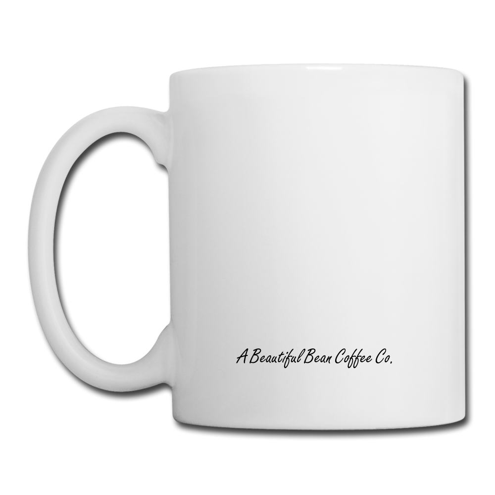 Coffee doesn't ask me stupid questions mug - white